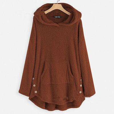 Abigail - Women's Winter Teddy hoodie