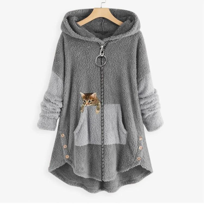 Abigail - Women's Winter Teddy hoodie