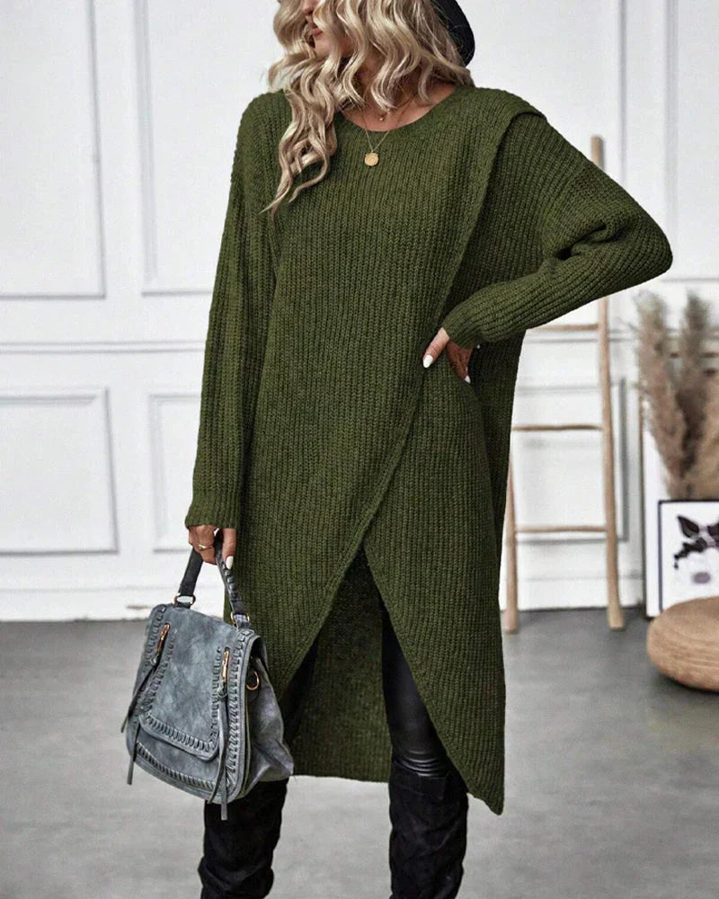 Aurora - Casual Maxi sweater for women