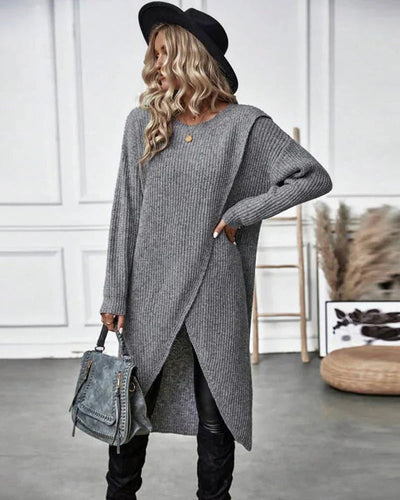 Aurora - Casual Maxi sweater for women