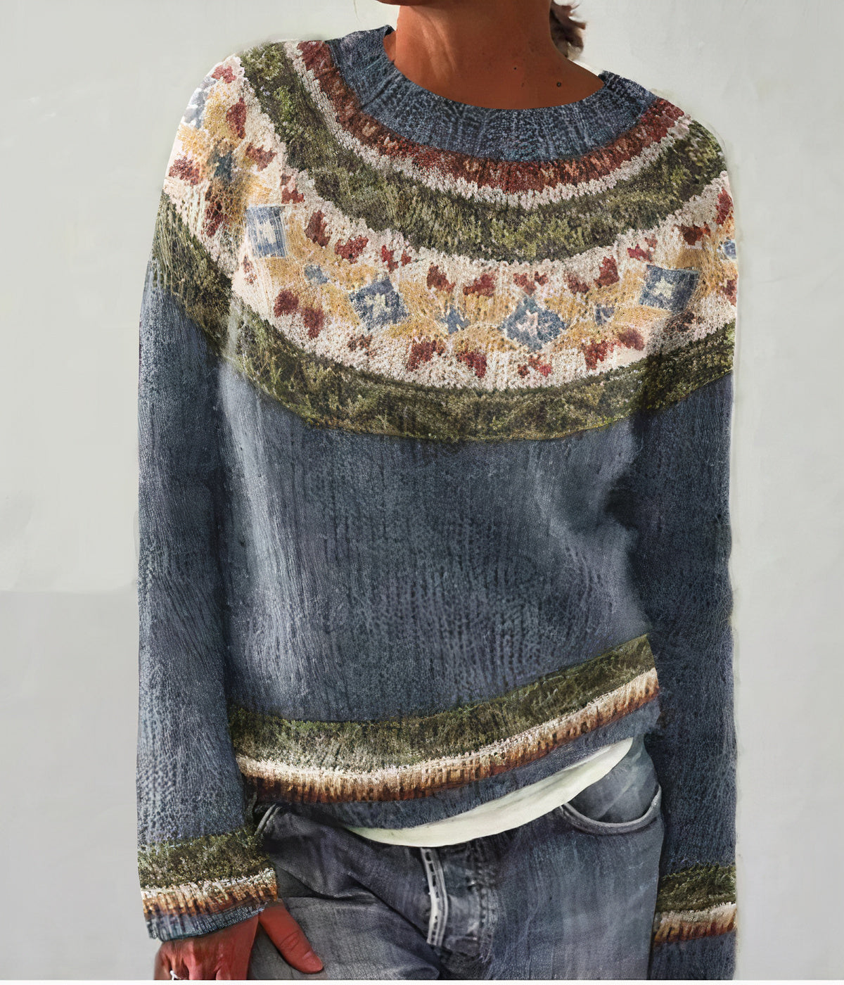 Cali - Retro Winter Sweater for Women