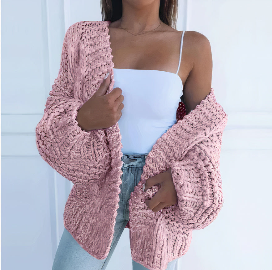 Carly - Women's oversized knitted cardigan