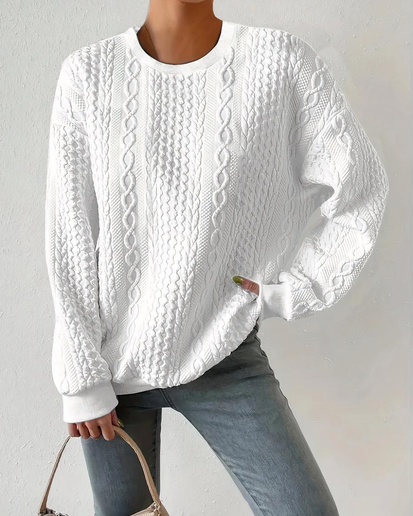 Casey - Round Neck Sweatshirt