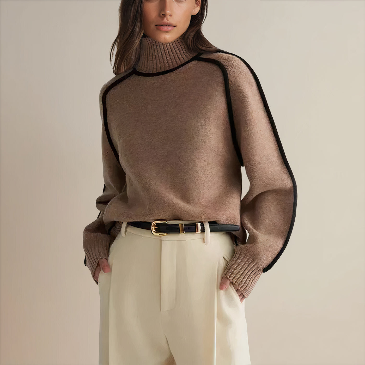 Claire - Sophisticated Turtleneck Sweater