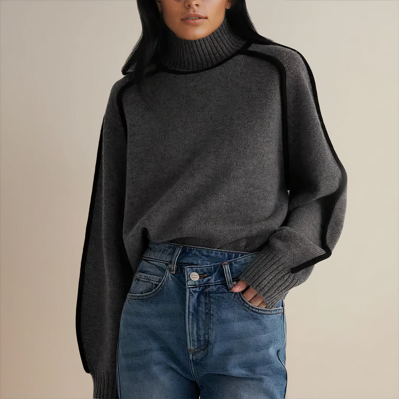 Claire - Sophisticated Turtleneck Sweater