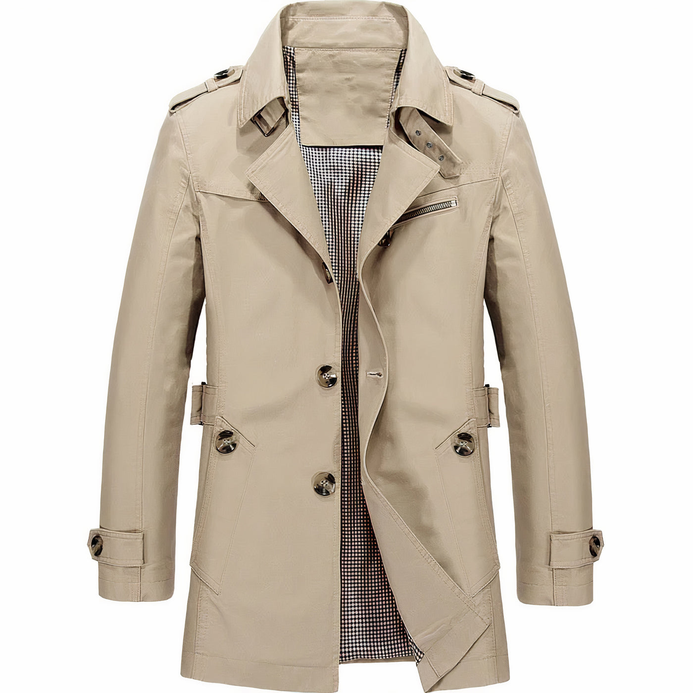 Cohen - Classic Trench Coat for Men