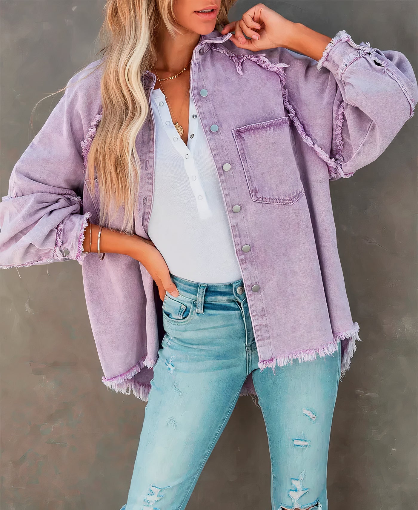 Denise - Casual Denim Jacket for Women