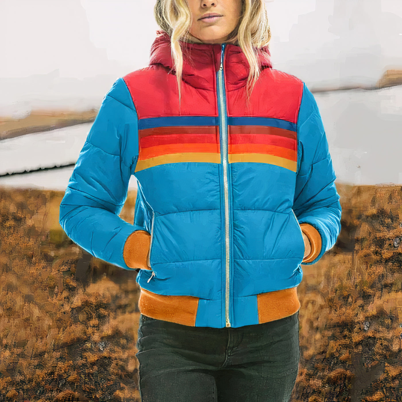 Diana - Winter puffer jacket for women