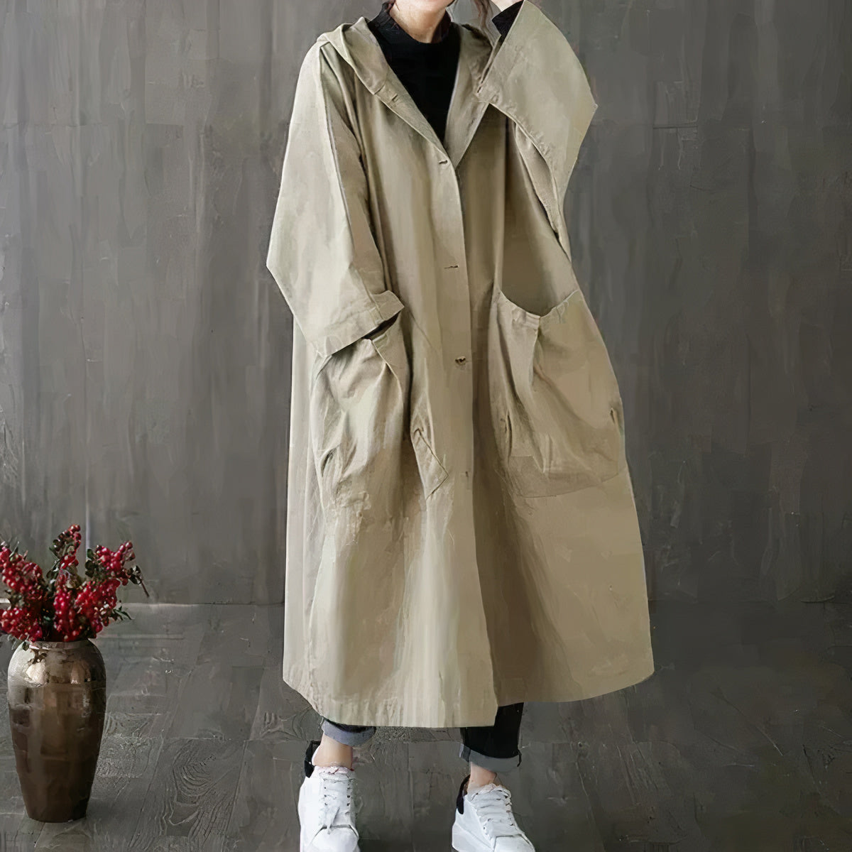 Elle - Oversized Trenchcoat