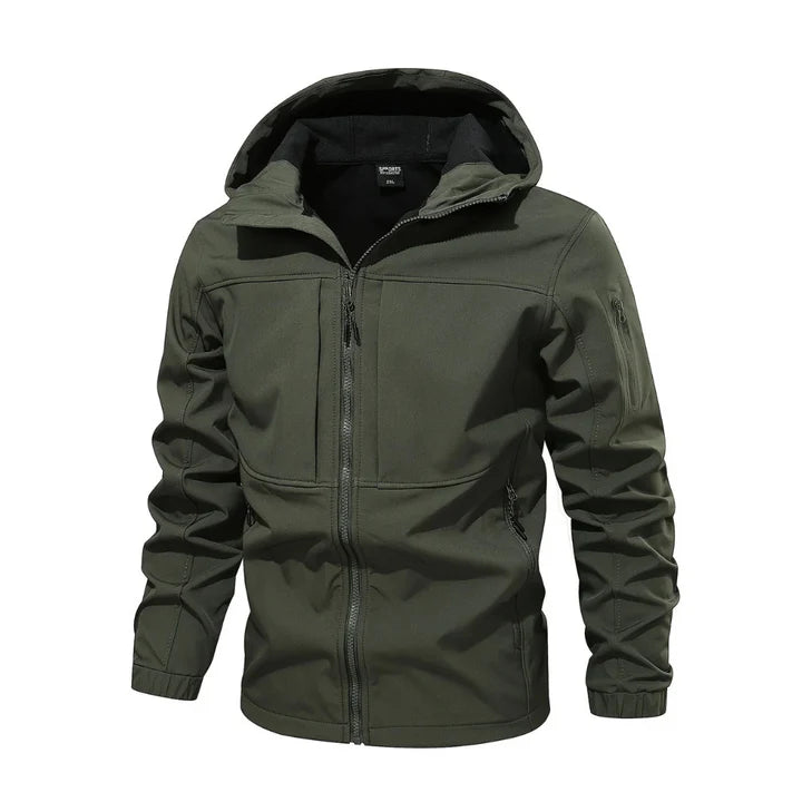 Evan - Fleece outdoor jacket for men