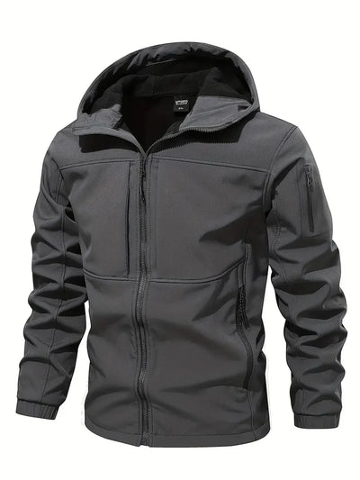 Evan - Fleece outdoor jacket for men