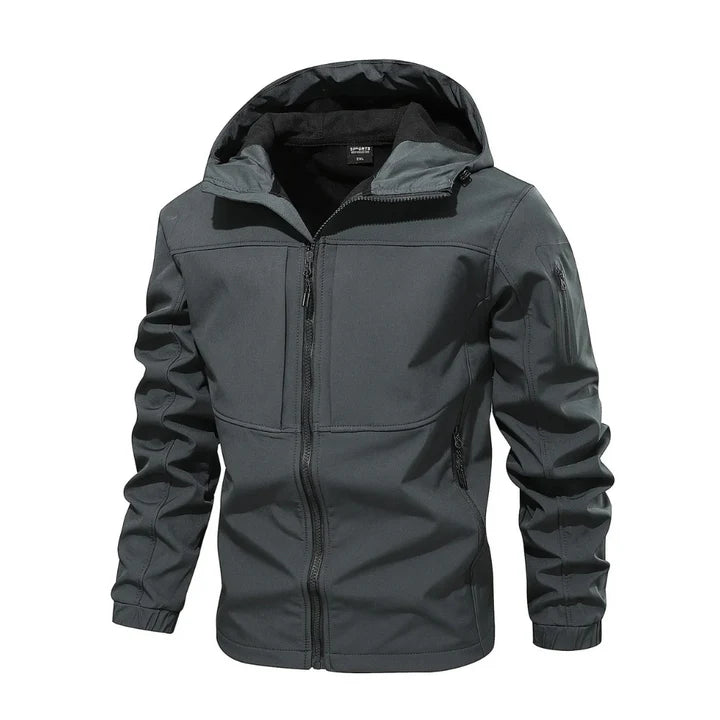 Evan - Fleece outdoor jacket for men