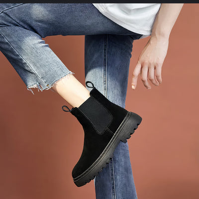 Greta - Women's Chelsea Boots in Suede