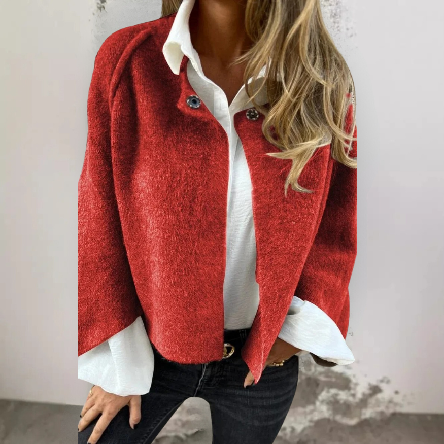 Gabriella - Flare Sleeve Fashionable Cardigan