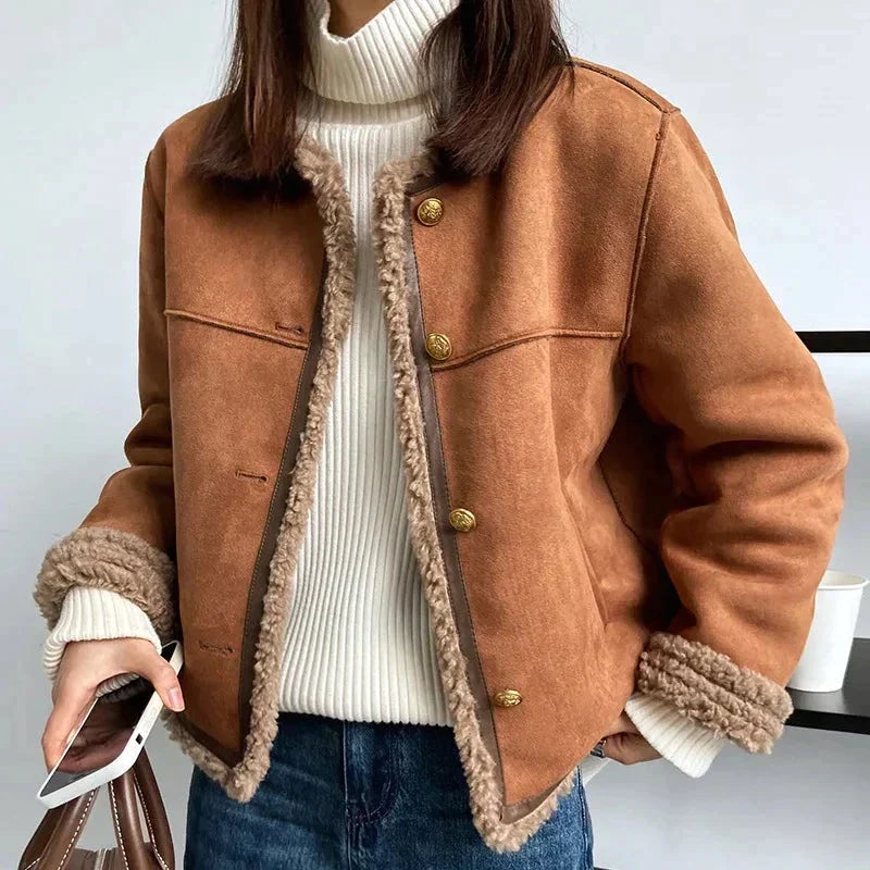 Hallie - Luxury suede jacket