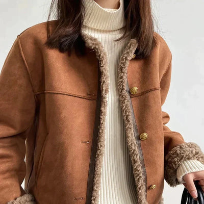 Hallie - Luxury suede jacket