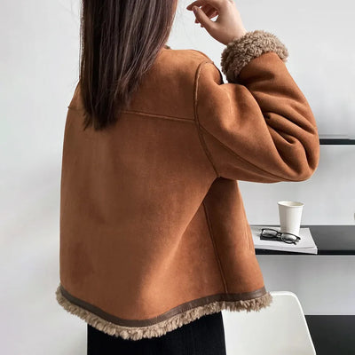 Hallie - Luxury suede jacket