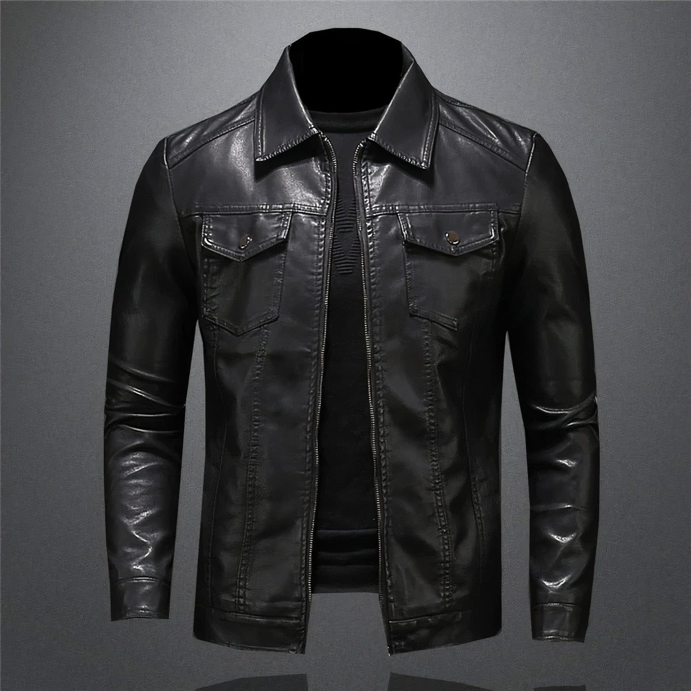 Julian - Men's Classic Leather Jacket