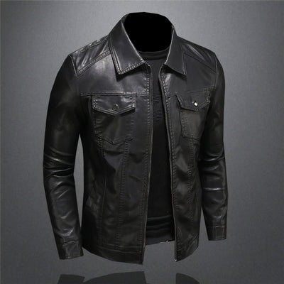 Julian - Men's Classic Leather Jacket