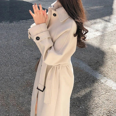 Kira - Elegant long coat for Women