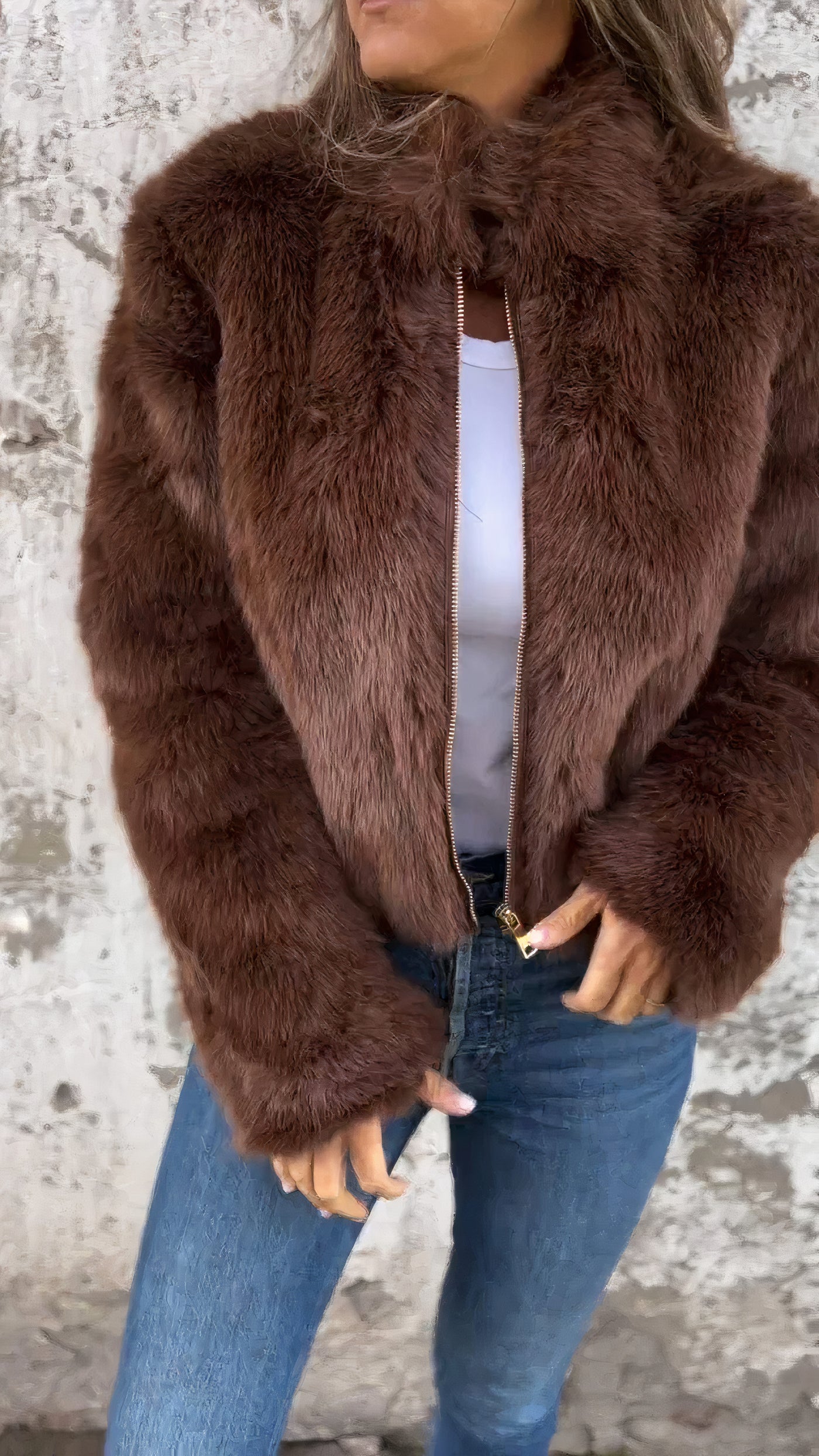 Kori - Faux Fur Jacket