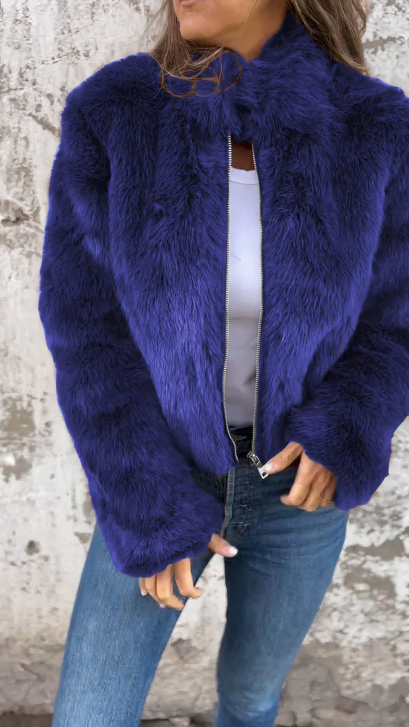 Kori - Faux Fur Jacket