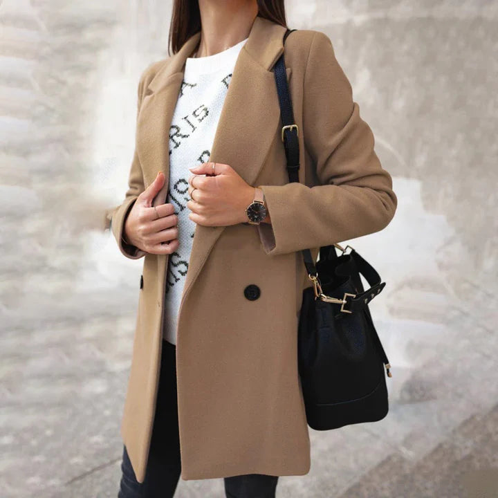 Laila - Long winter coat for women