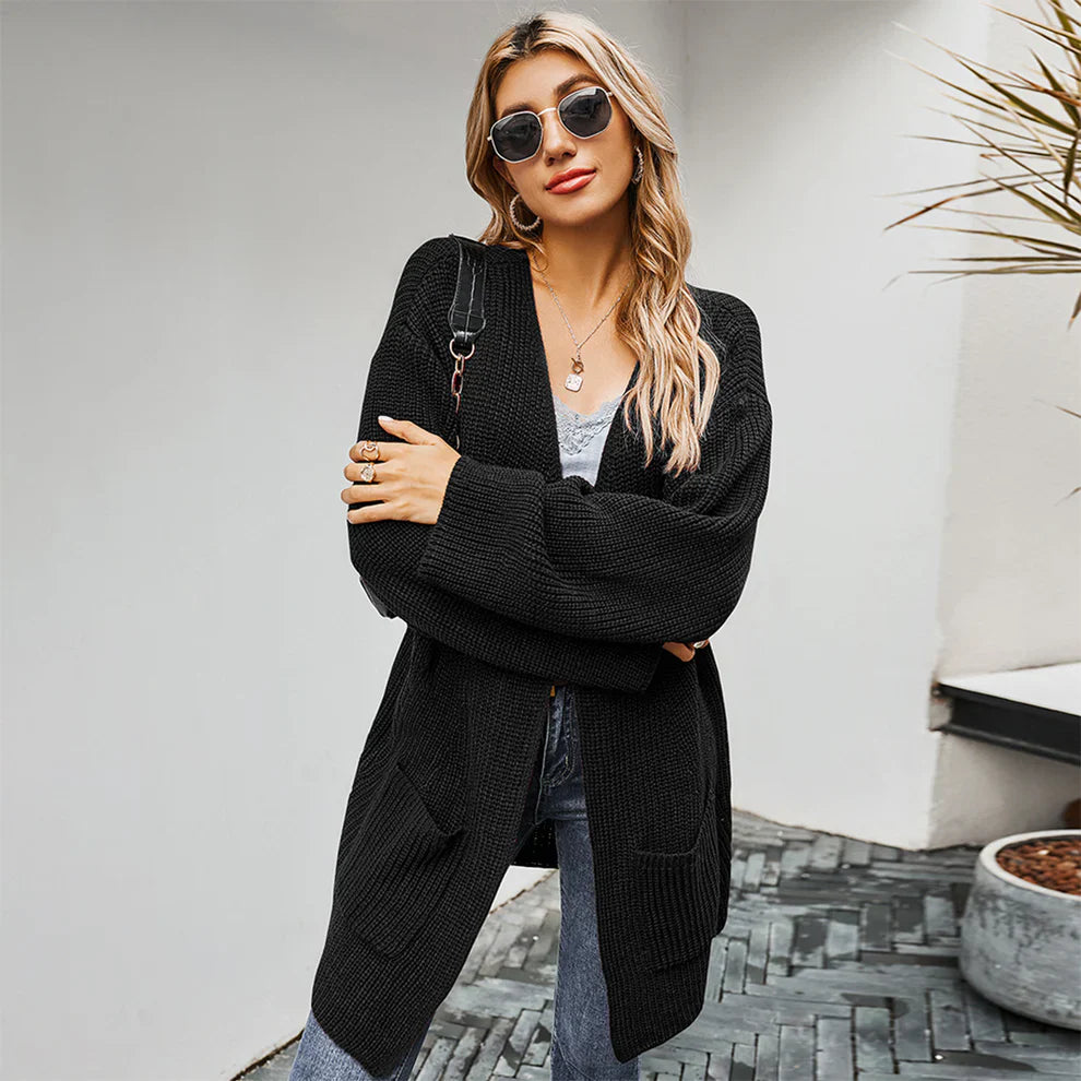 Livia - Women's Oversized Knitted Cardigan