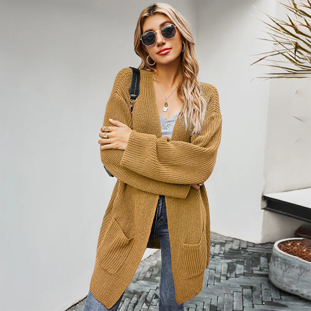 Livia - Women's Oversized Knitted Cardigan