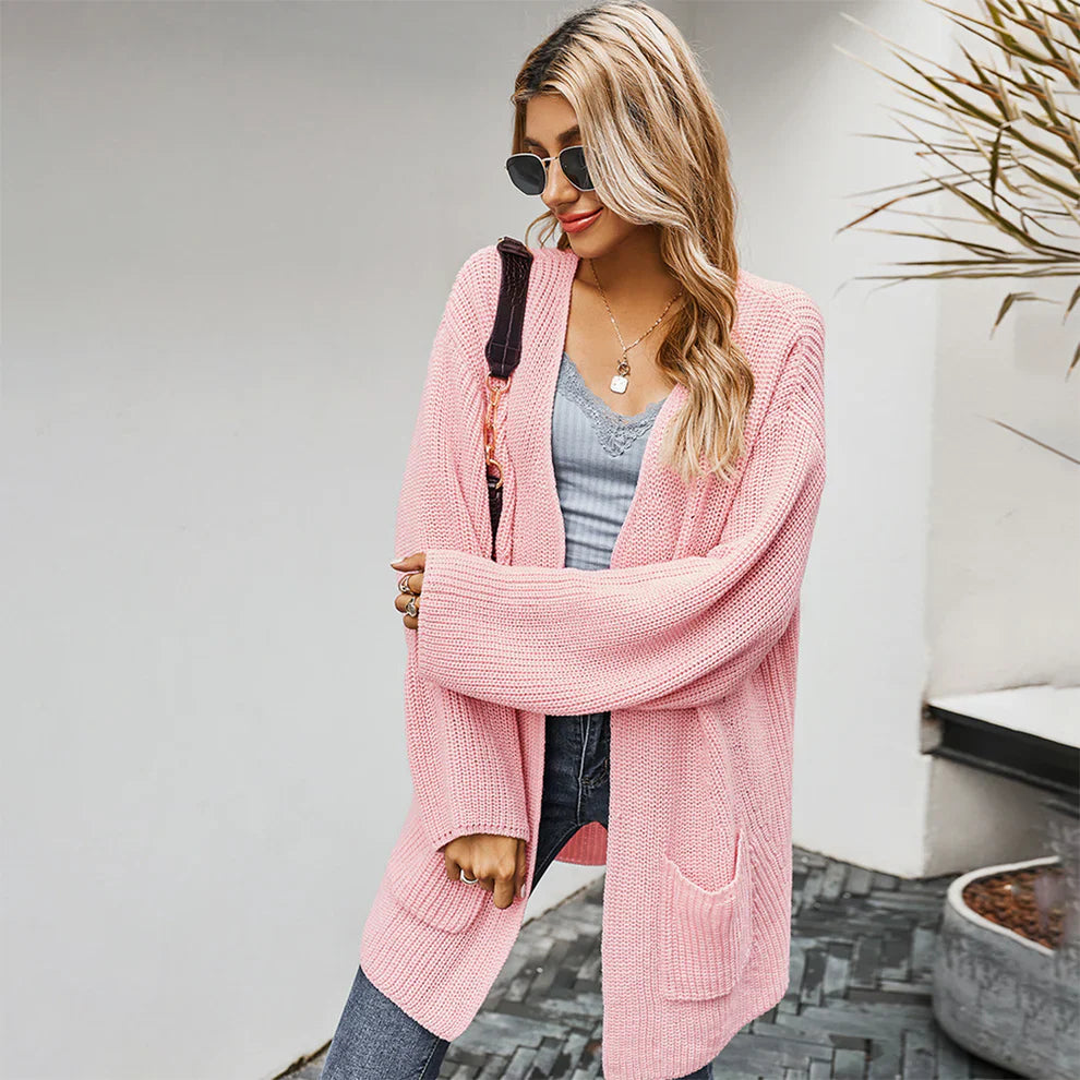 Livia - Women's Oversized Knitted Cardigan