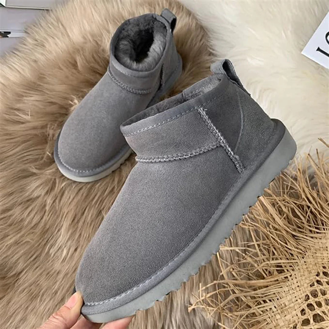 Lucille - Winter boots with fur for women