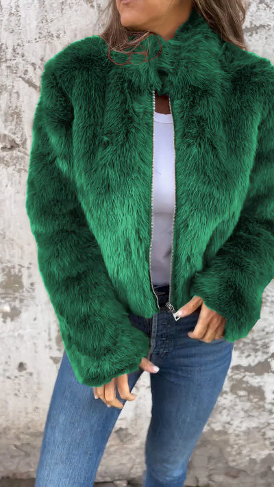 Lyla - Women's Casual Fur Jacket