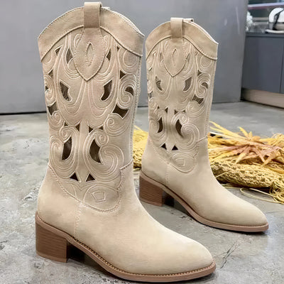 Mara - Mid-High Cowboy Boots for Women