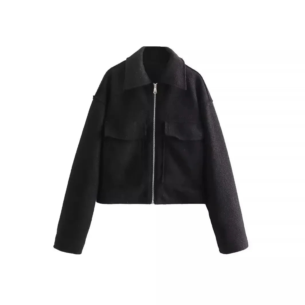 Margo - Stylish Short Bomber Jacket