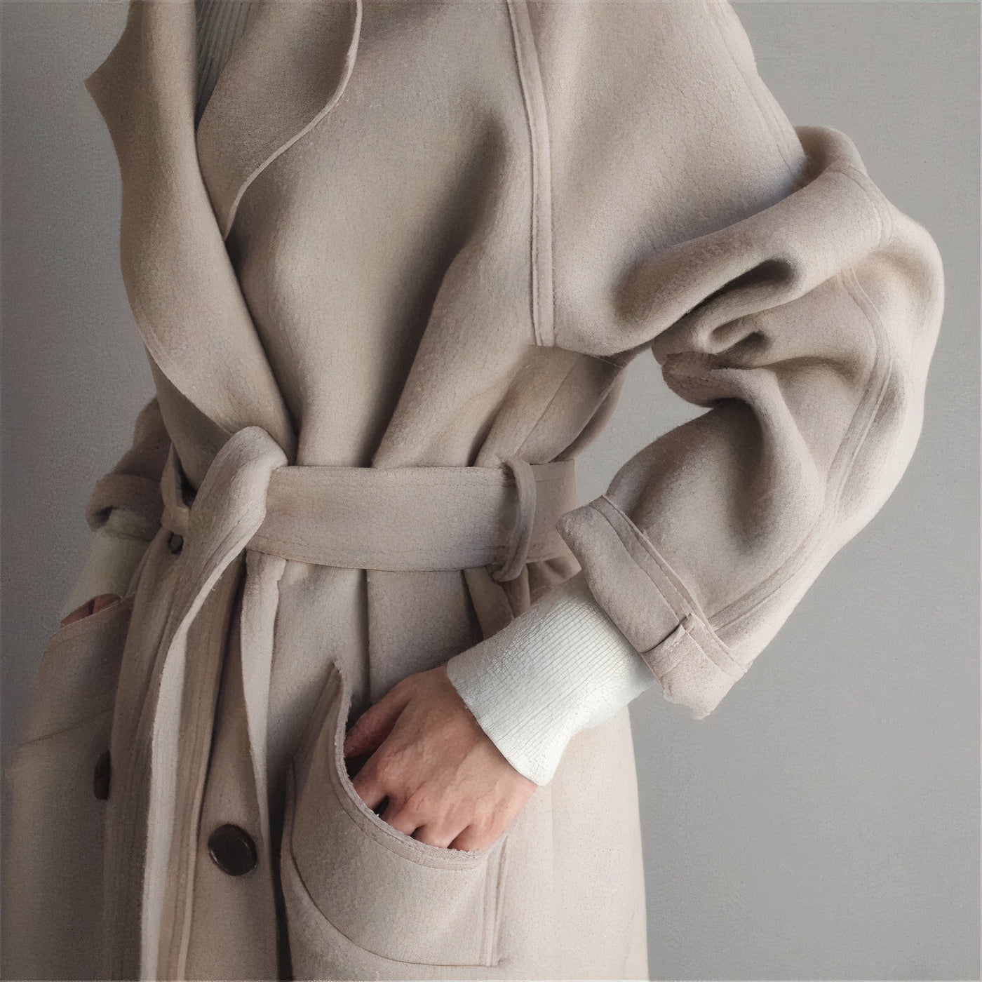 Natalie - Elegant Wool Winter Coat for Women