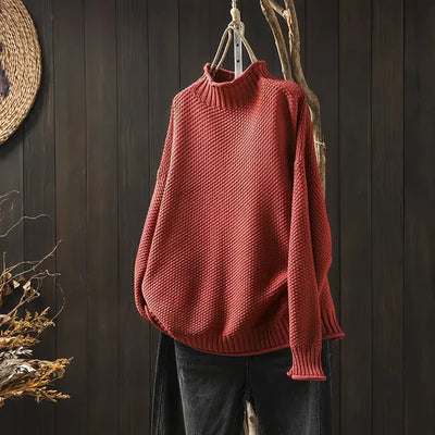 Nyla - Warm knit turtleneck Sweater