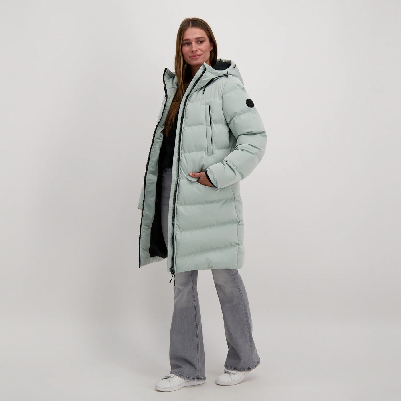 Quinn - Poly/Nylon Mint Coat