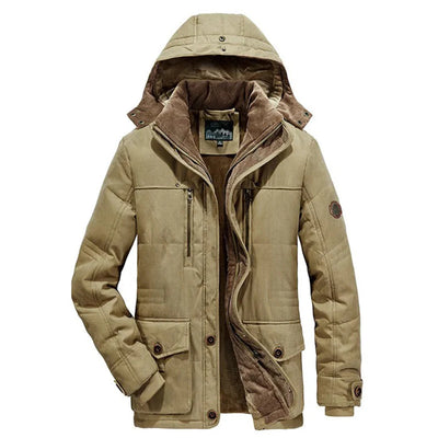 Rowan - Men's winter jacket with fleece