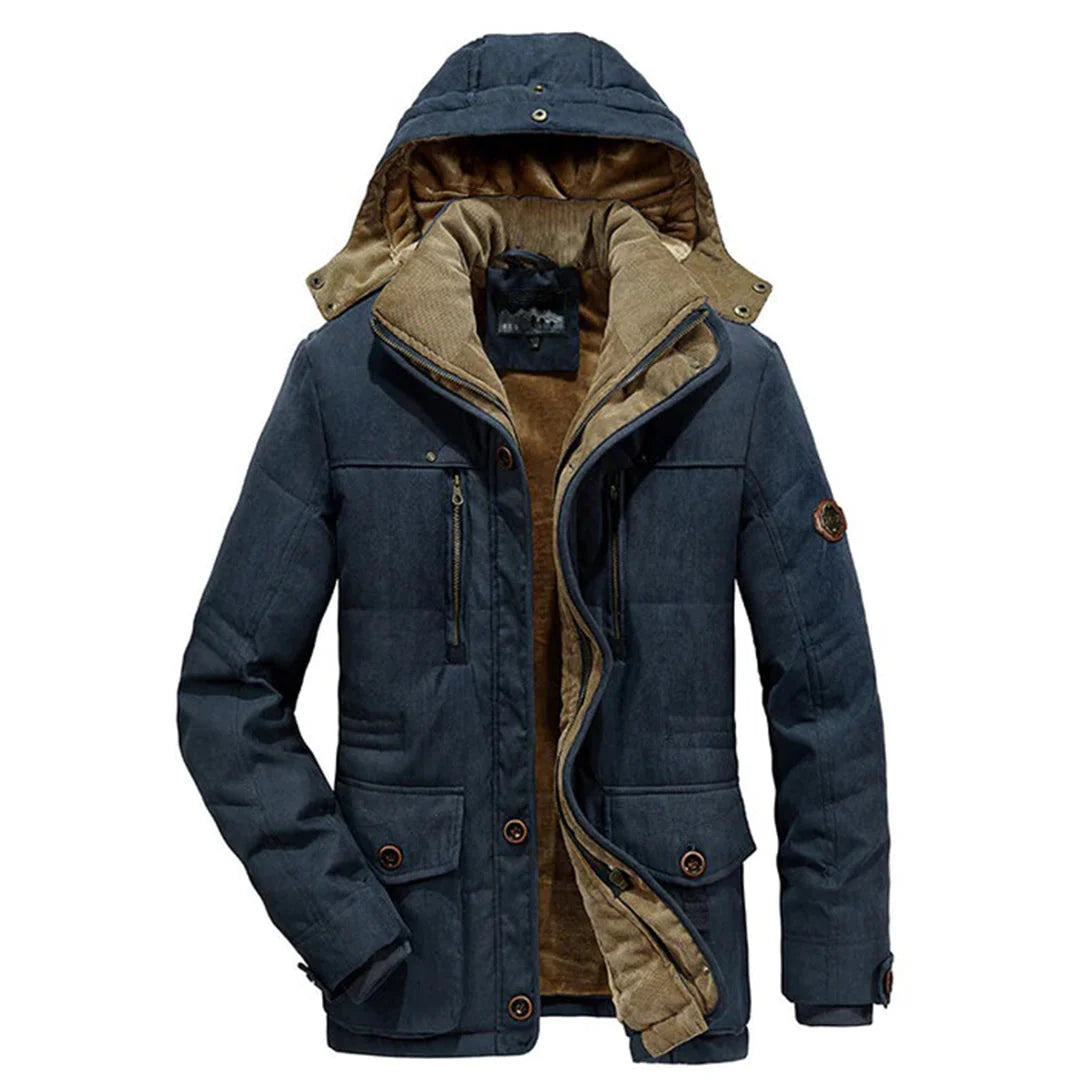 Rowan - Men's winter jacket with fleece