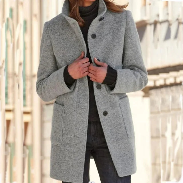 Mae - Classic business wool jacket