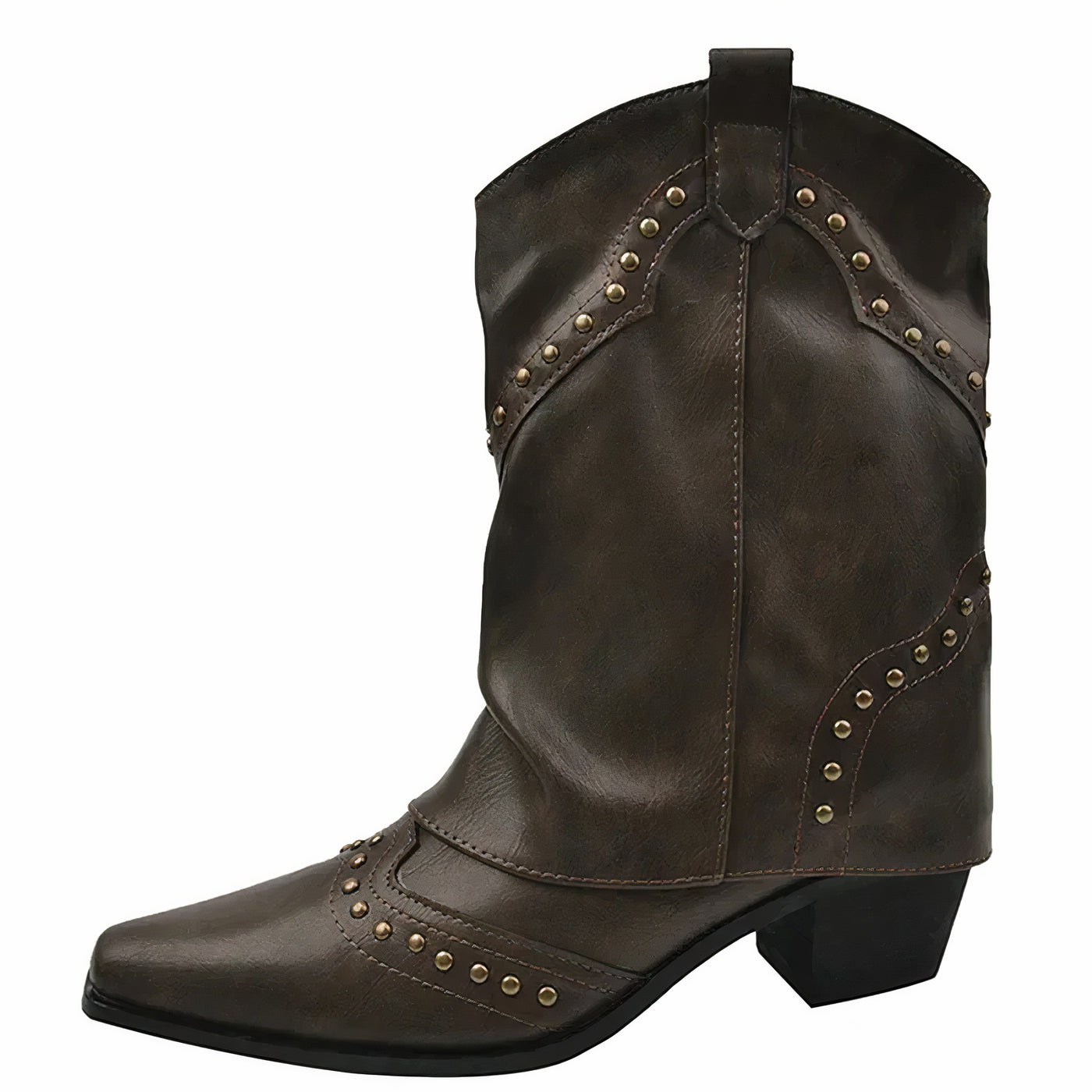 Sevyn - Trendy Ankle High Western Boots