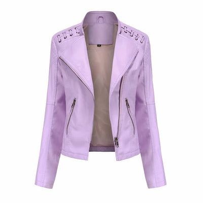 Sylvie - Stylish leather jacket