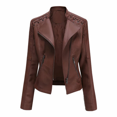 Sylvie - Stylish leather jacket