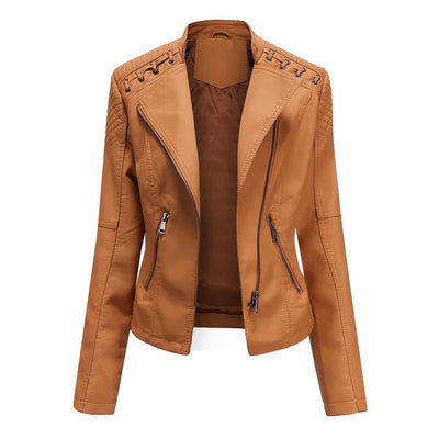 Sylvie - Stylish leather jacket