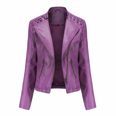 Sylvie - Stylish leather jacket