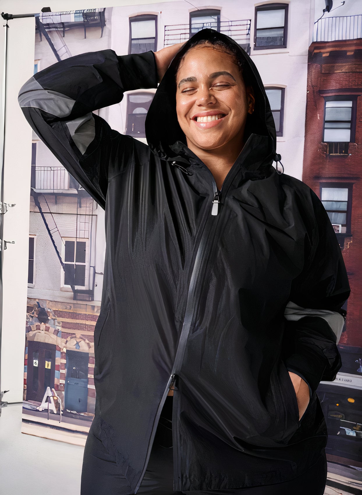 Teresa - Women's Rain jacket with reflectors