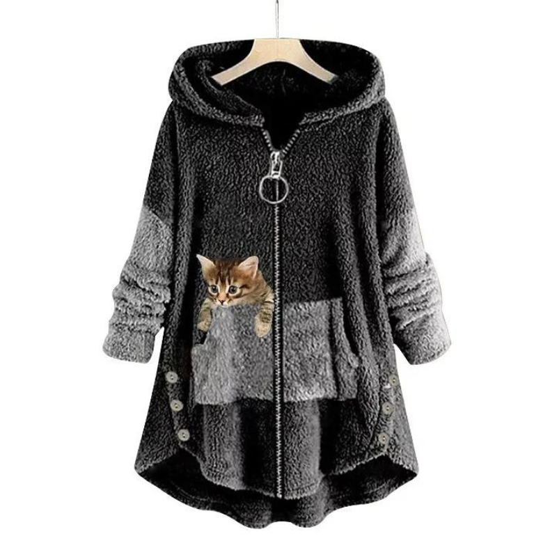 Abigail - Women's Winter Teddy hoodie