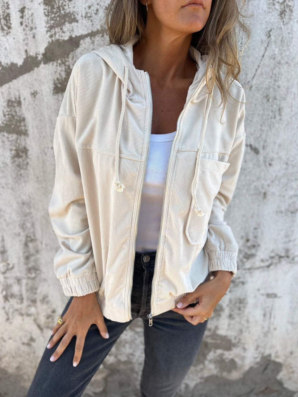 Brittany - Stylish Hooded Jacket