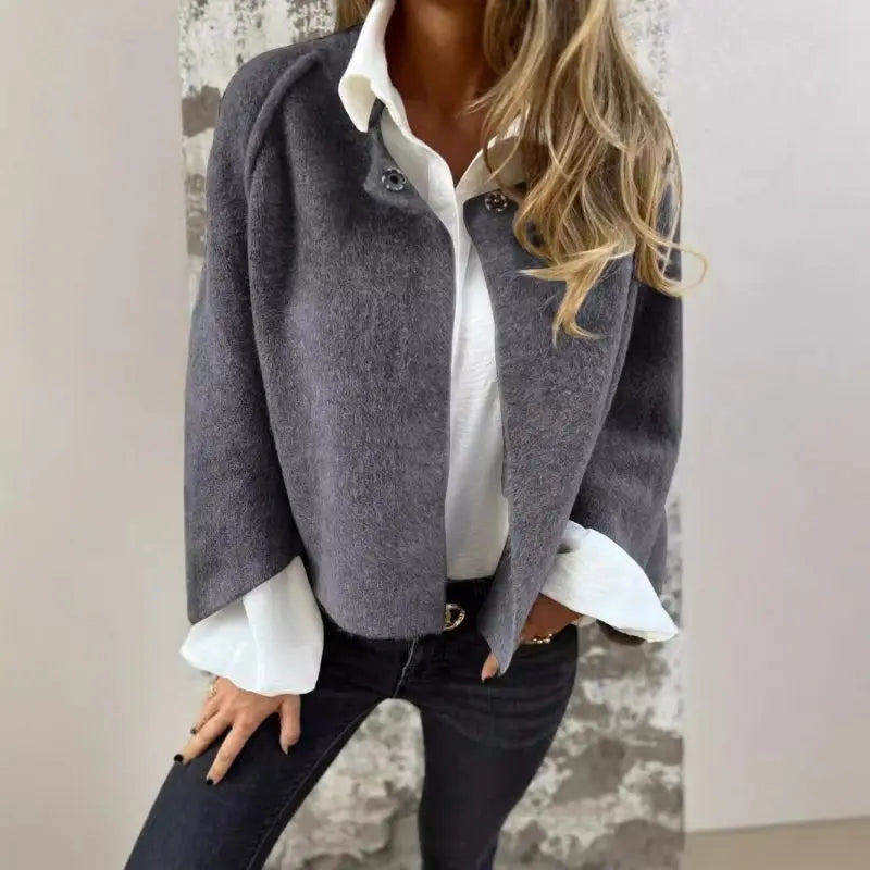 Gabriella - Flare Sleeve Fashionable Cardigan