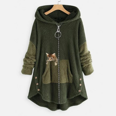 Abigail - Women's Winter Teddy hoodie